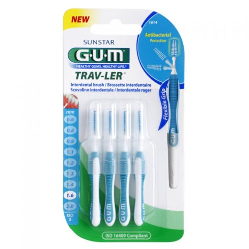 G.U.M Trav-Ler szczoteczki międzyzębowe 4 szt. 1,6 mm 4 szt.