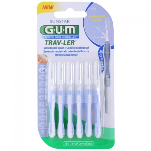 G.U.M Trav-Ler szczoteczki międzyzębowe 6 szt. 0,6 mm 6 szt.