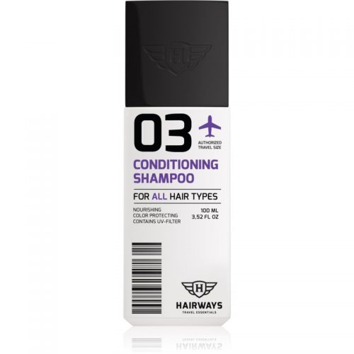 Hairways Travel Essentials szampon oczyszczający do wszystkich rodzajów włosów 100 ml