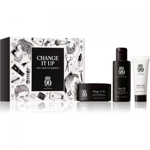 House 99 Change It Up zestaw kosmetyków I. (do włosów normalnych i delikatnych) dla mężczyzn
