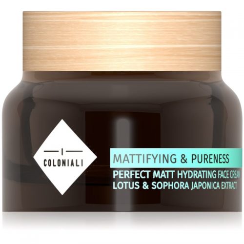 I Coloniali Mattifying & Pureness krem nawilżająco-matujący do cery normalnej i mieszanej 50 ml