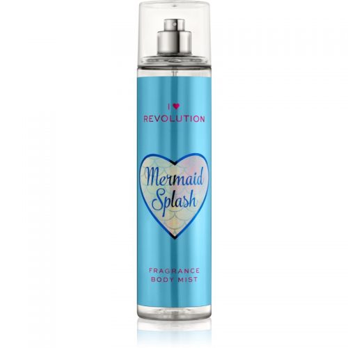 I Heart Revolution Body Mist odświeżający spray do ciała dla kobiet z zapachem Mermaid Splash 236 ml