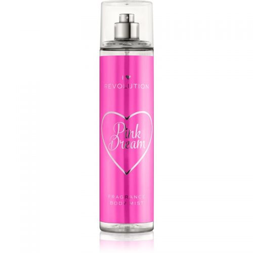 I Heart Revolution Body Mist odświeżający spray do ciała dla kobiet z zapachem Pink Dream 236 ml