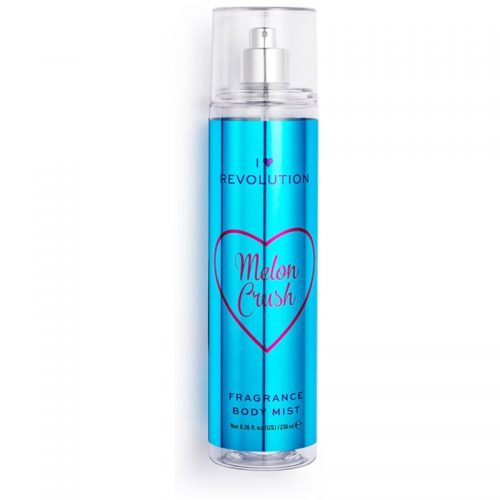 I Heart Revolution Body Mist odświeżający spray do ciała dla kobiet z zapachem Melon Crush 236 ml