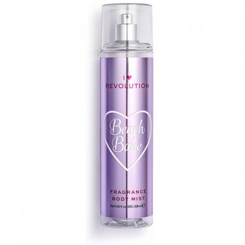 I Heart Revolution Body Mist odświeżający spray do ciała dla kobiet z zapachem Beach Babe 236 ml