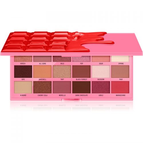 I Heart Revolution Chocolate paleta cieni do powiek odcień Chocolate Cherry 22 g