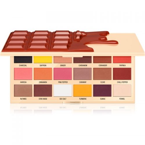 I Heart Revolution Chocolate paleta cieni do powiek odcień Cinnamon 22 g