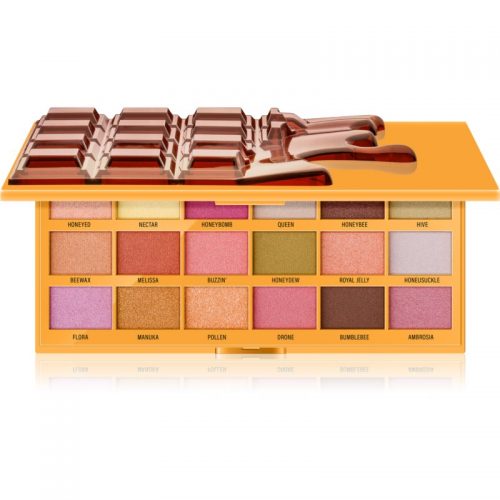 I Heart Revolution Chocolate paleta cieni do powiek odcień Honey 22 g