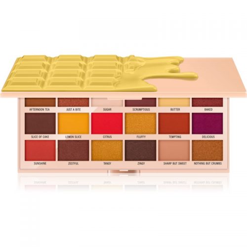 I Heart Revolution Chocolate paleta cieni do powiek odcień Lemon Drizzle 22 g