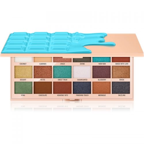 I Heart Revolution Chocolate paleta cieni do powiek odcień Macaroons 22 g