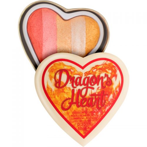 I Heart Revolution Dragons Heart rozświetlacz do oczu i twarzy 10 g