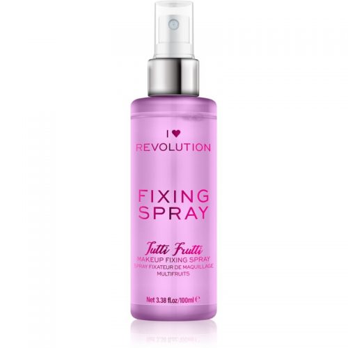 I Heart Revolution Fixing Spray spray utrwalający makijaż z zapachem Tutti Frutti 100 ml