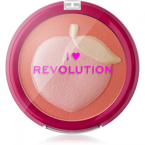 I Heart Revolution Fruity Blusher Peach róż w kompakcie 9,2 g