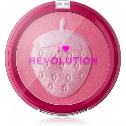 I Heart Revolution Fruity Blusher Strawberry róż w kompakcie 9,2 g