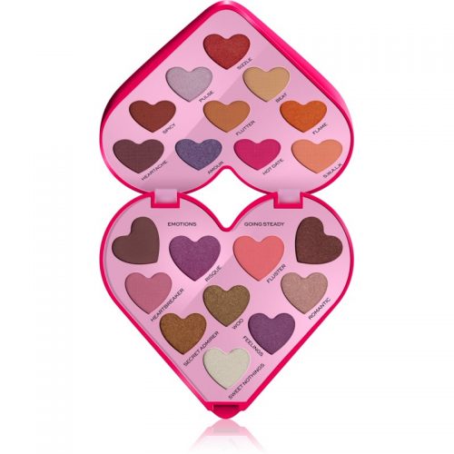 I Heart Revolution Heartbeats paleta cieni do powiek 6 x 4,2 g + 14 x 6,3 g