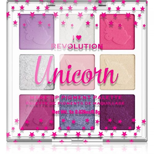 I Heart Revolution Unicorn paleta cieni do powiek 9×0,8 g
