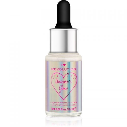 I Heart Revolution Unicorns Glow płynny rozjaśniacz 15 ml