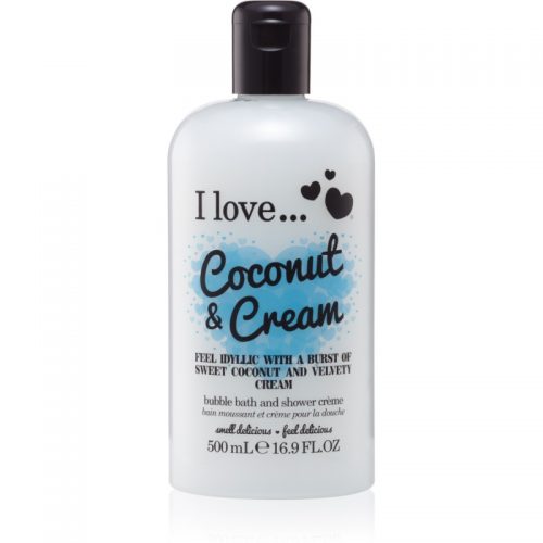 I love… Coconut & Cream olejek do kapieli i pod prysznic 500 ml