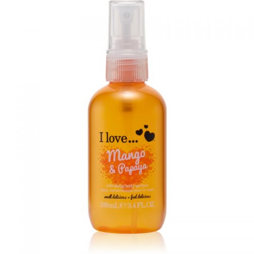I love… Mango & Papaya odświeżający spray do ciała 100 ml