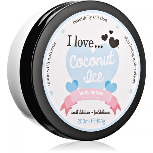 I love… Strawberries & Cream masło do ciała Coconut Ice 200 ml