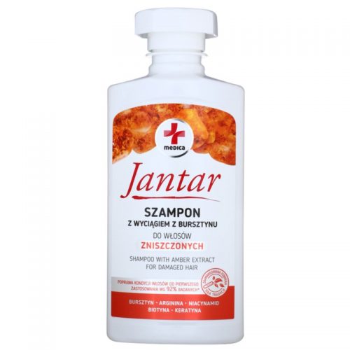 Ideepharm Medica Jantar szampon do włosów zniszczonych 330 ml