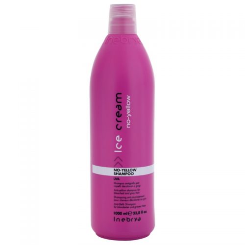 Inebrya No-Yellow szampon neutralizujący żółtawe odcienie 1000 ml