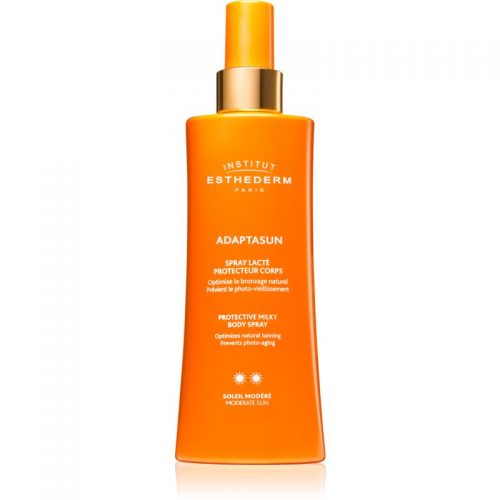 Institut Esthederm Adaptasun mleczko do opalania w sprayu ze średnią ochroną UV 150 ml