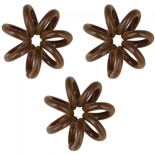 invisibobble Nano Opaski do włosów 3 szt. Pretzel Brown 3 szt.