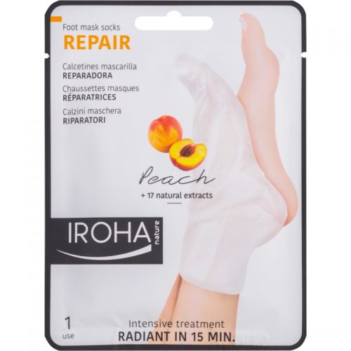 Iroha Repair Peach maseczka do nóg