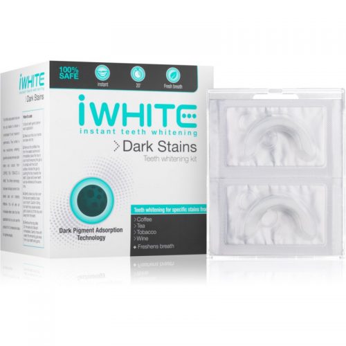 iWhite Dark Stains zestaw do wybielania zębów 10 x 0,8 g