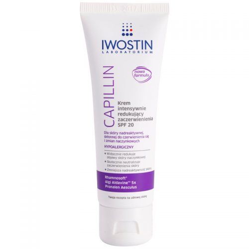 Iwostin Capillin krem intensywnie redukujący zaczerwienienia SPF 20 40 ml