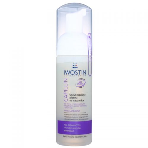 Iwostin Capillin pianka oczyszczająca dla skóry wrażliwej 165 ml