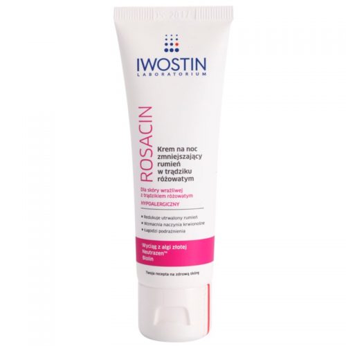 Iwostin Rosacin krem na noc zmniejszający zaczerwienienia 40 ml