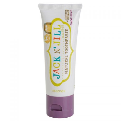 Jack N’ Jill Natural naturalna pasta do zębów dla dzieci o smaku czarnej porzeczki 50 g