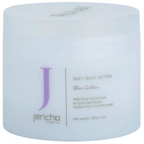 Jericho Body Care masło do ciała do skóry delikatnej i gładkiej Vanilla 200 g