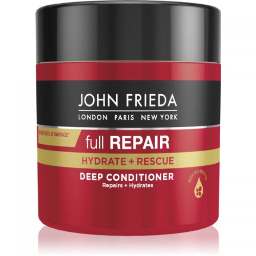 John Frieda Full Repair Hydrate+Rescue odżywka głęboko regenerująca o dzłałaniu nawilżającym 150 ml