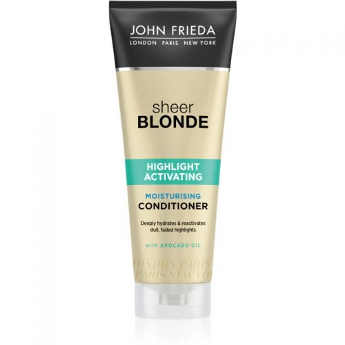 John Frieda Sheer Blonde Highlight Activating odżywka nawilżająca do włosów blond 250 ml