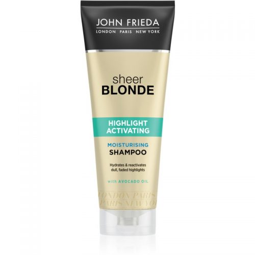 John Frieda Sheer Blonde Highlight Activating szampon nawilżający do włosów blond 250 ml