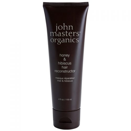 John Masters Organics Honey & Hibiscus maseczka regenerująca do wzmocnienia włosów 118 ml