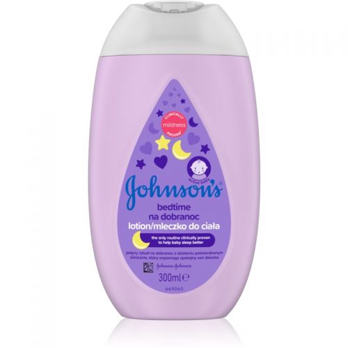 Johnson’s Baby Care mleczko do ciala dla dzieci na dobranoc 300 ml