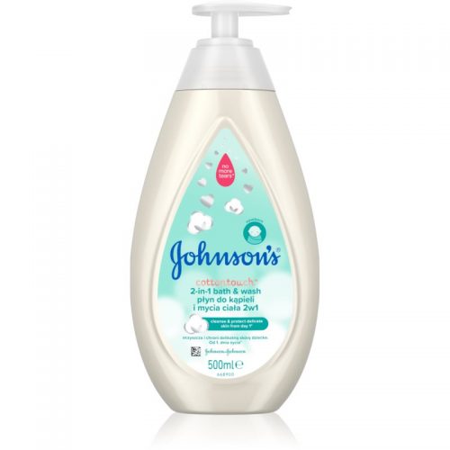 Johnson’s Baby Cottontouch płyn do kąpieli i żel pod prysznic 2 w 1 dla dzieci 500 ml
