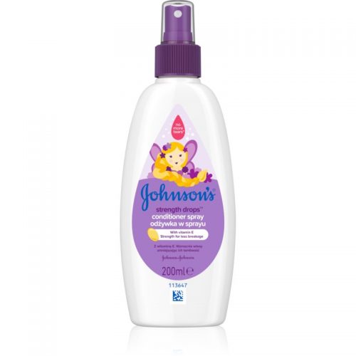 Johnson’s Baby Strenght Drops odżywka wzmacniająca dla dzieci w sprayu 200 ml