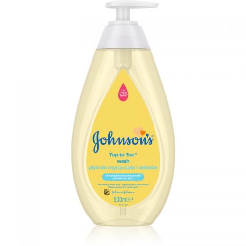 Johnson’s Baby Top-to-Toe żel do mycia ciała i włosów dla dzieci od urodzenia 500 ml