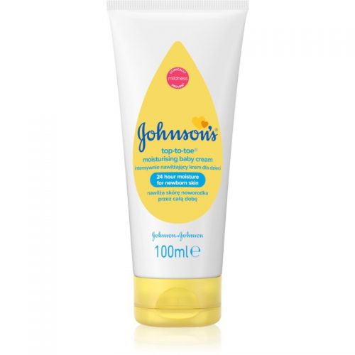 Johnson’s Baby Top-to-Toe krem nawilżający do twarzy i ciała dla dzieci od urodzenia 100 ml