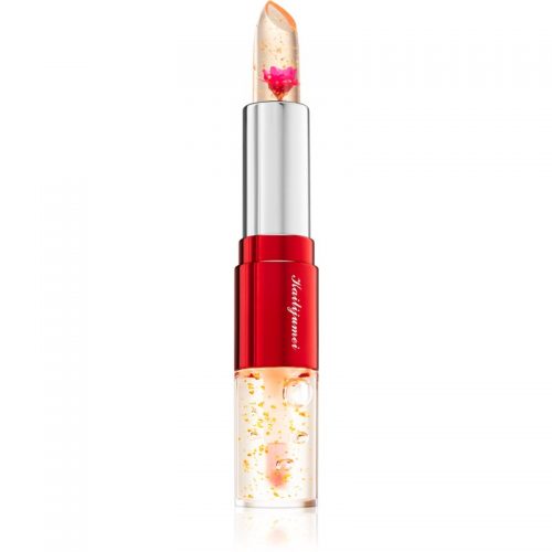 Kailijumei Flora Kiss przejrzyste szminki z kwiatem +błyszczyk odcień Flame Red 3,5 g