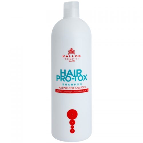 Kallos KJMN szampon z keratyną do włosów suchych i zniszczonych 1000 ml