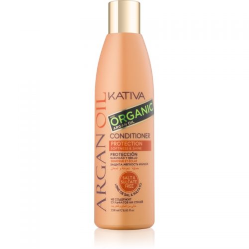 Kativa Argan Oil odżywka ochronna do nabłyszczania i zmiękczania włosów 250 ml