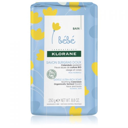 Klorane Bébé Calendula mydło odżywcze dla dzieci od urodzenia 250 g