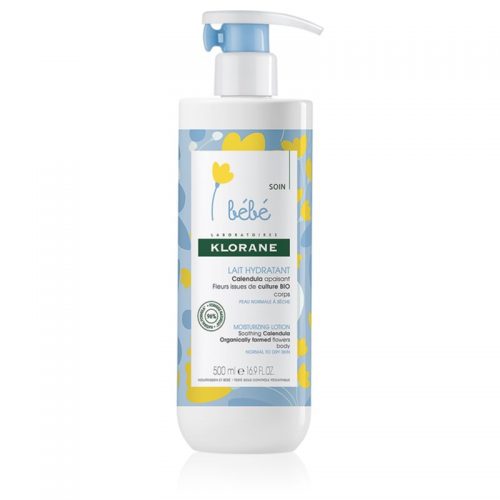 Klorane Bébé Calendula nawilżające mleczko do ciała dla dzieci od urodzenia 500 ml
