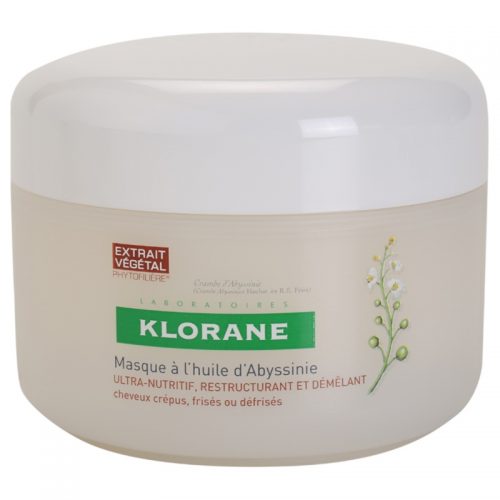Klorane Crambe d’Abyssinie maseczka wzmacniająca do włosów kręconych 150 ml